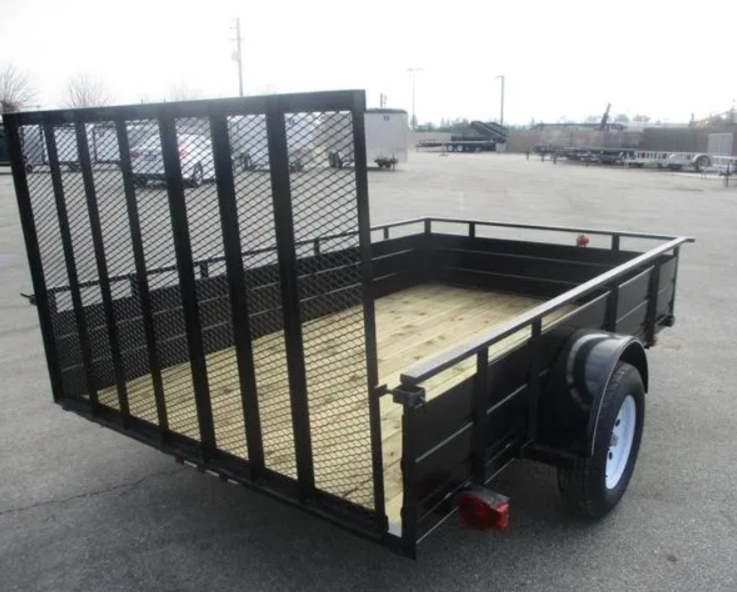 6 X 10 Carry-On Utility Solid Side Trailer