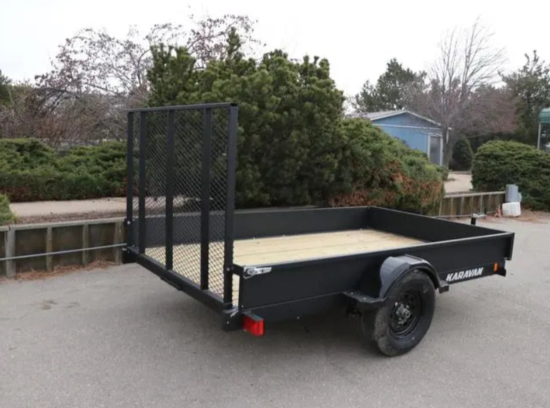 Karavan Modular 5 X 10 Utility Trailer with 18″ Side Wall Kit