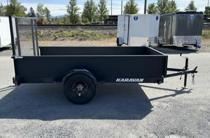 Karavan Modular 5 X 10 Utility Trailer with 18″ Side Wall Kit