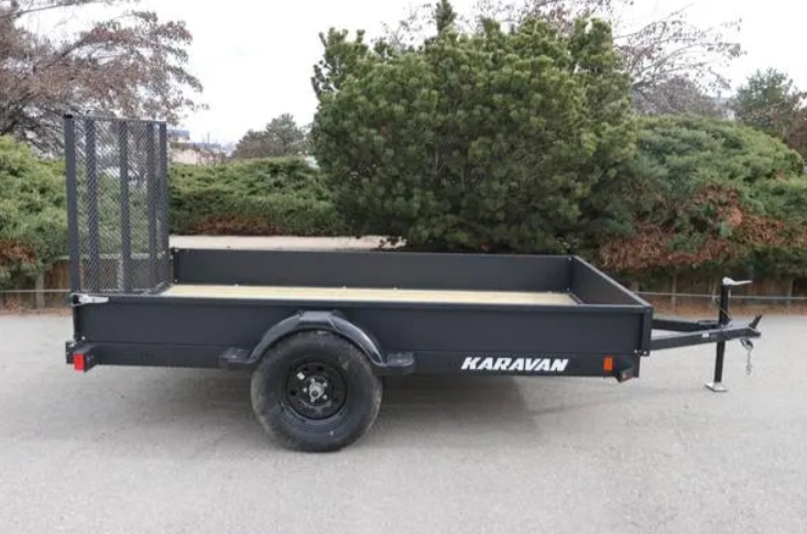Karavan Modular 5 X 10 Utility Trailer with 18″ Side Wall Kit