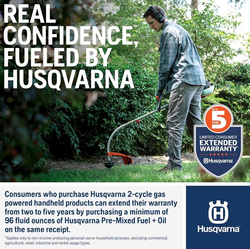 Husqvarna 350BT Gas Backpack Leaf Blower 50.2cc, 692 CFM, 180 MPH