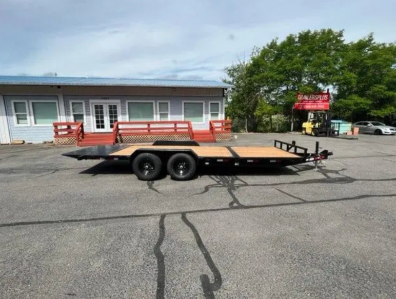 Interstate 7 X 22 Hydraulic Tilt 14K Trailer