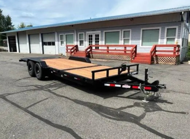 Interstate 7 X 22 Hydraulic Tilt 14K Trailer