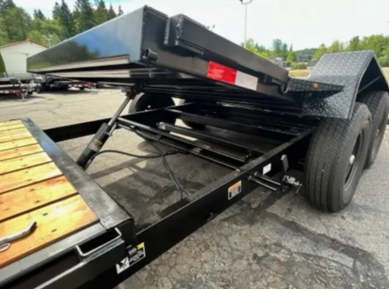 Interstate 7 X 22 Hydraulic Tilt 14K Trailer