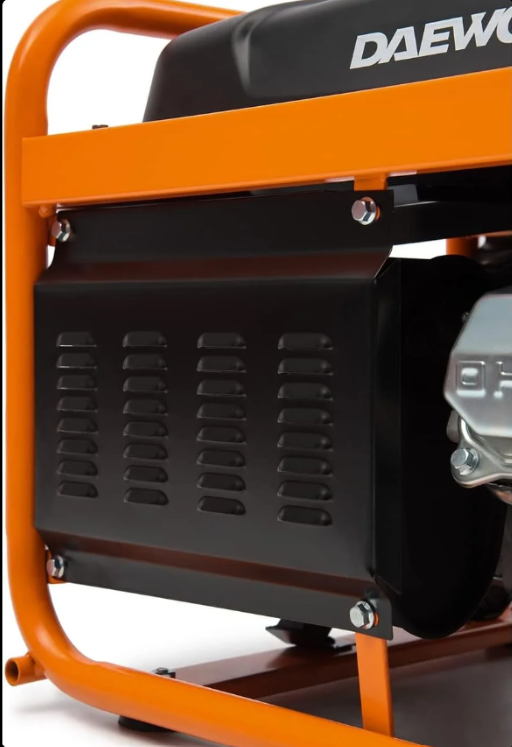 Daewoo GDA 3500E 2800W 18L Petrol Generator Black, Orange