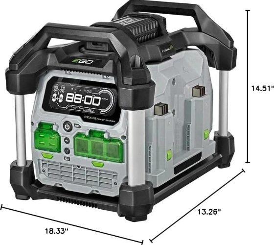 EGO POWER+ 3000W Portable Power Station – Battery & Charger Not Included