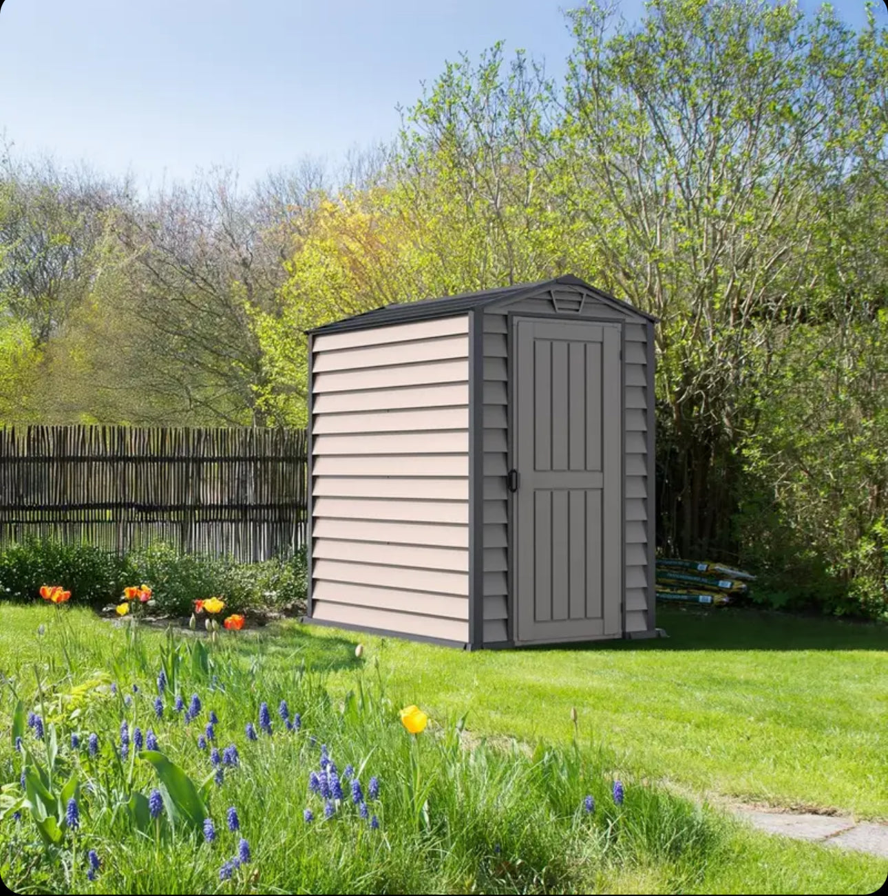 Duramax EverMore 4 x 6ft Plastic Garden Shed
