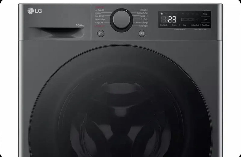 LG 10kg / 6kg TurboWash AI Direct Drive Washer Dryer cuyt806gbop