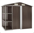 Garden Shed Cabin Shed Home Shed Outdoor Shed Sturdy Tool Shed with 02_0022224
