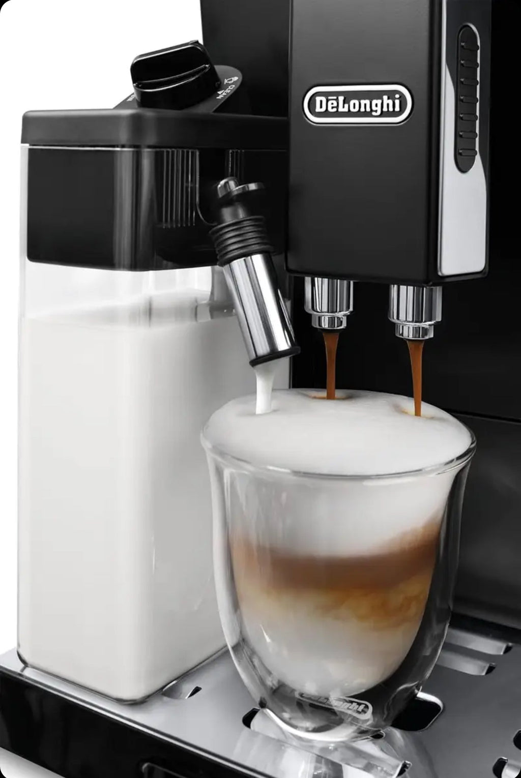 De'Longhi Eletta Cappuccino ECAM 44.660.B Fully Automatic Espresso Machine, Black