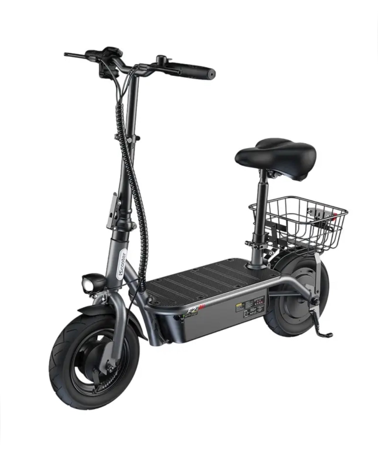 Electric scooter iScooter F2 500W folding seat 10