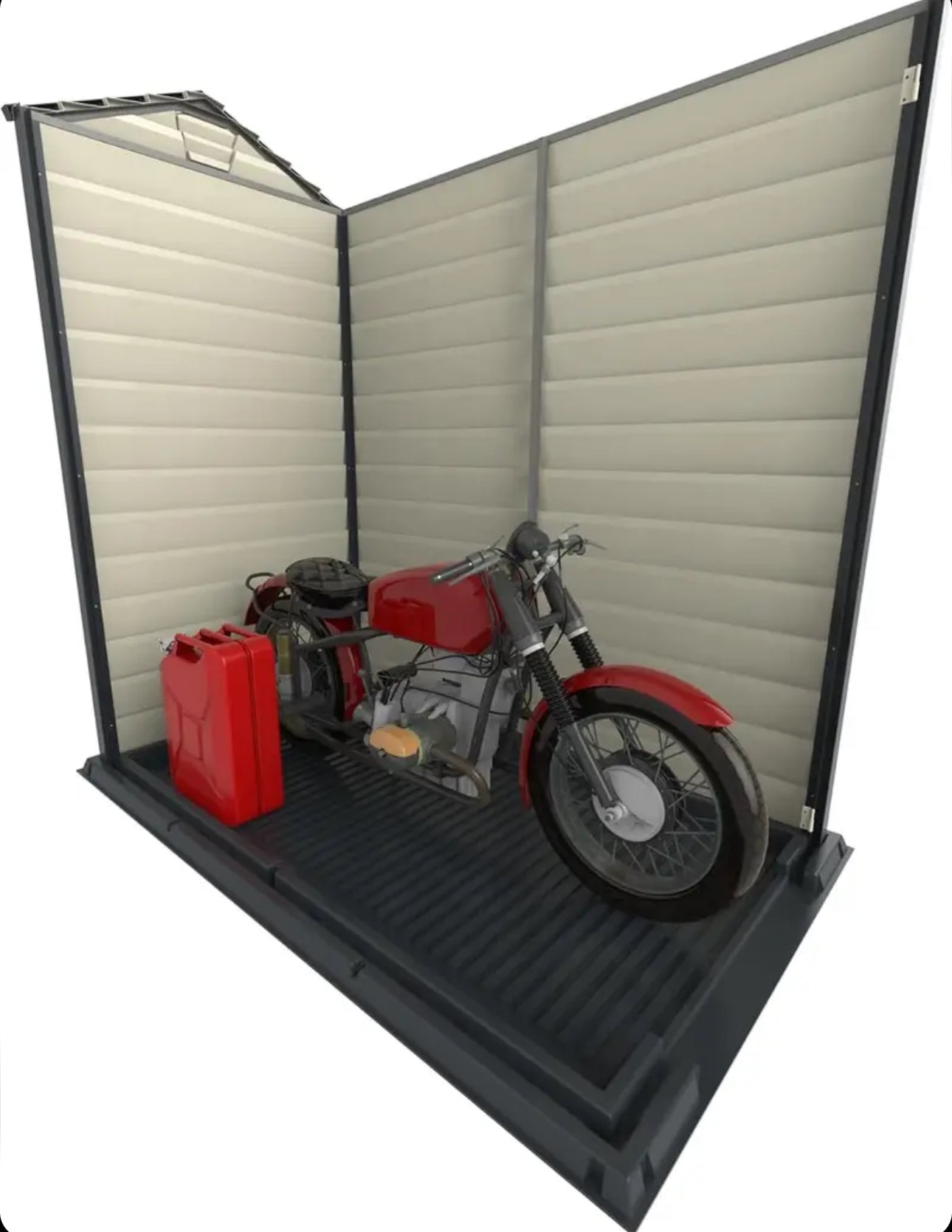 Duramax EverMore 4 x 6ft Plastic Garden Shed