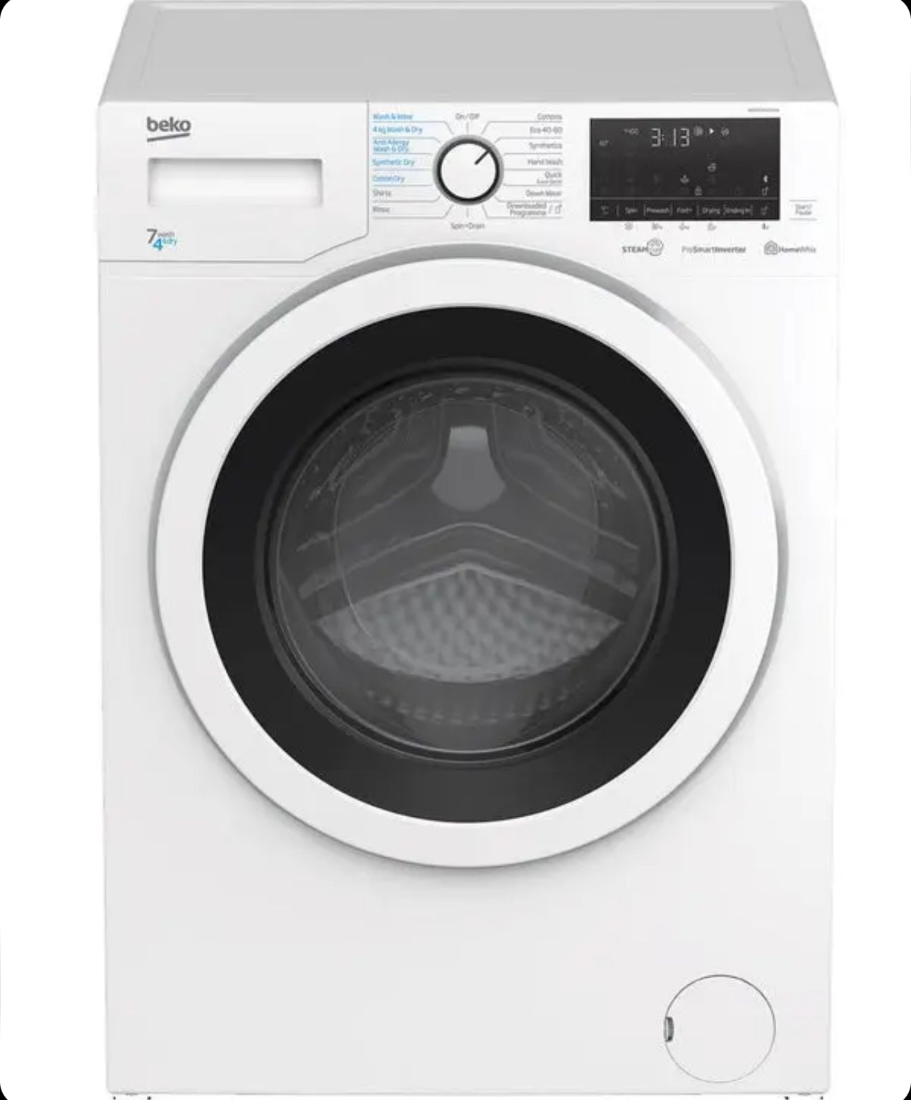 Beko 7kg/5kg Washer Dryer | WDER7440421W