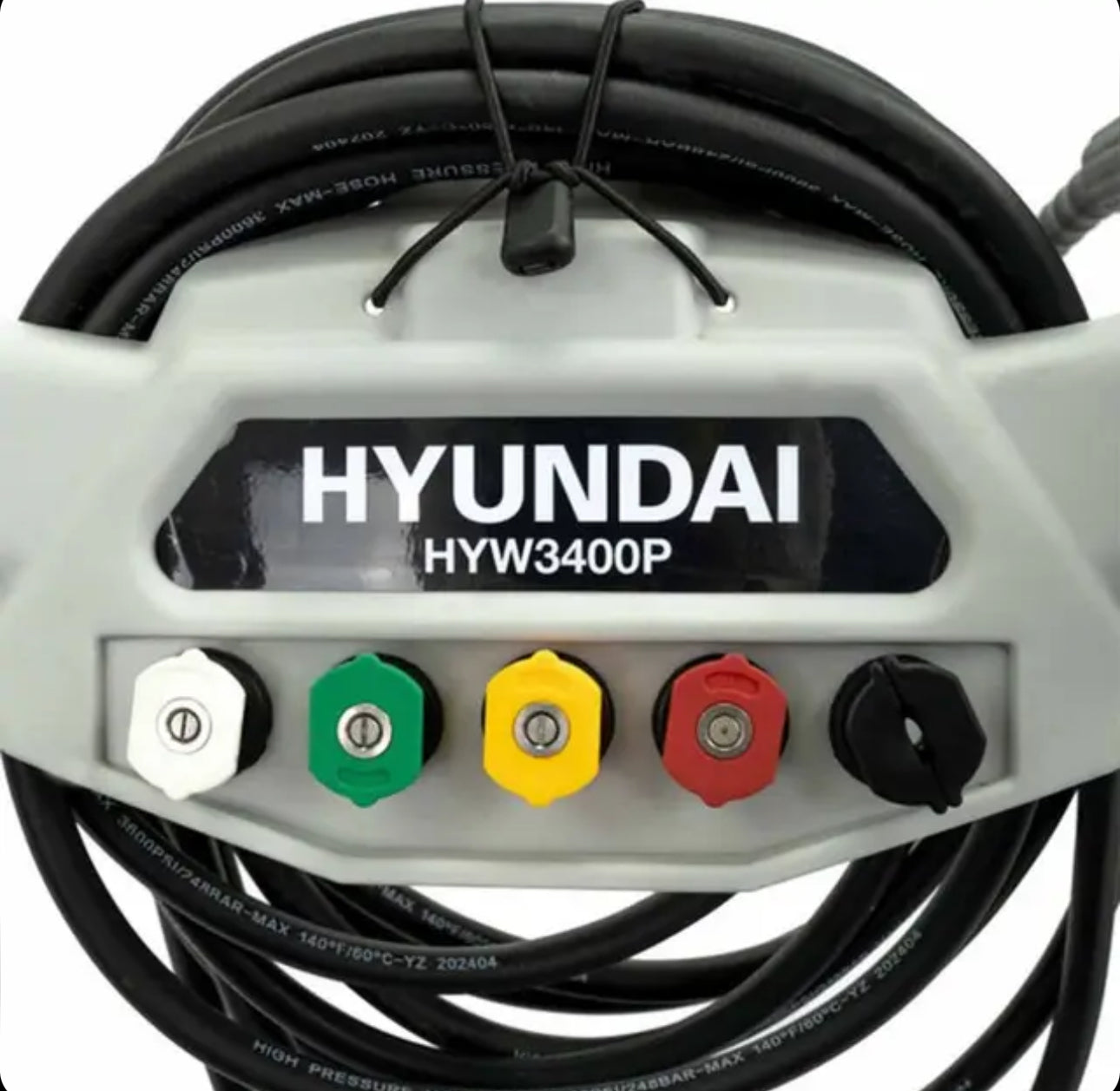 Hyundai hyw3400p 3400psi 210cc Petrol Pressure Washer