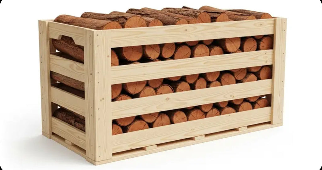 Ecoblaze Kiln Dried Hardwood Firewood Alder Logs for Wood Burners