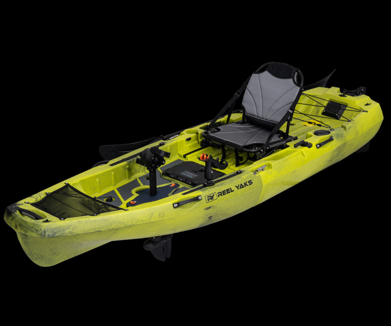 10ft Radar Modular Propeller Drive Pedal Fishing Kayak | 430lbs Capacity | 2 Piece