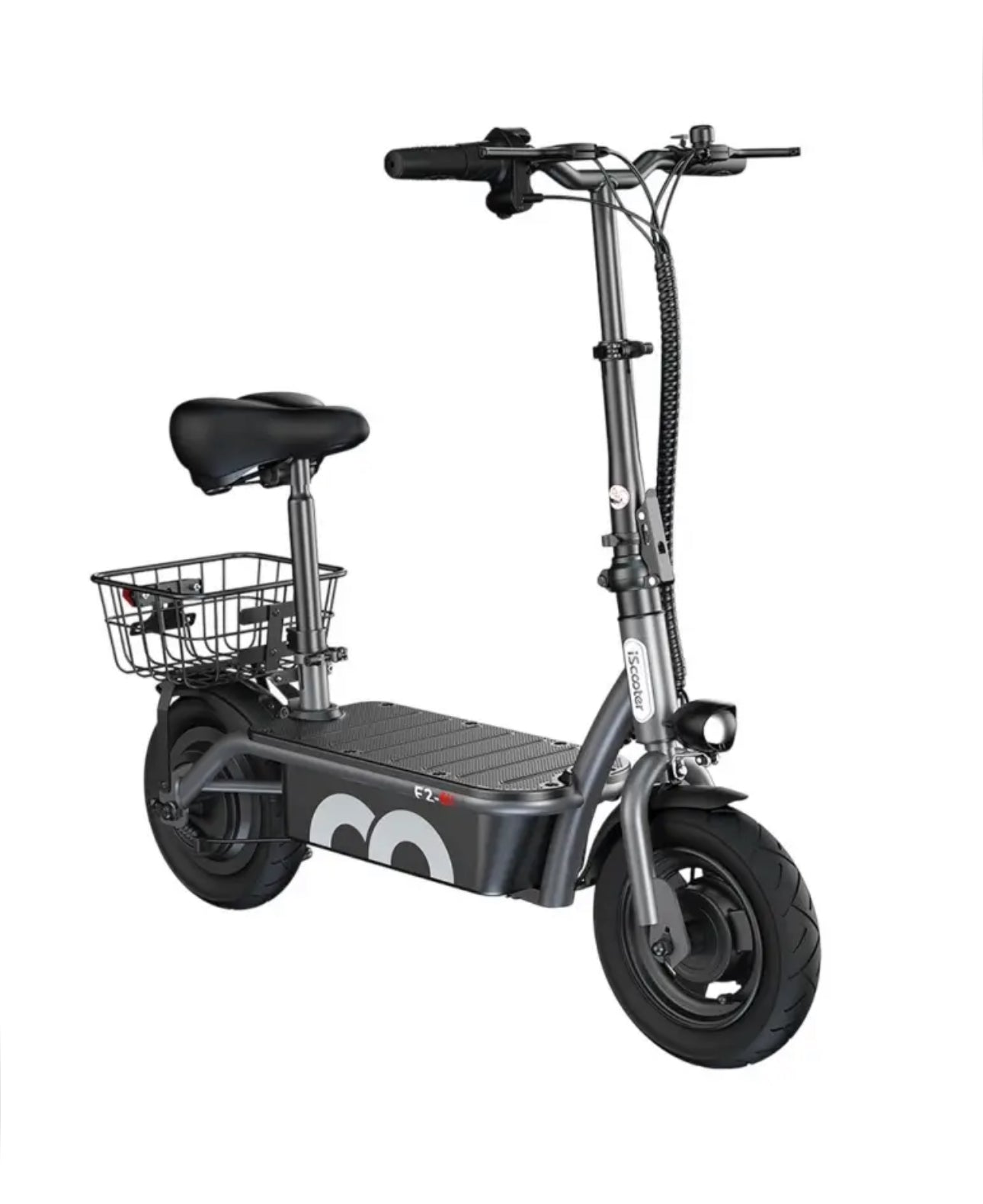 Electric scooter iScooter F2 500W folding seat 10