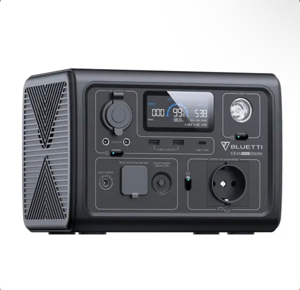 Bluetti EB3A Portable Power Station | 600W 268Wh