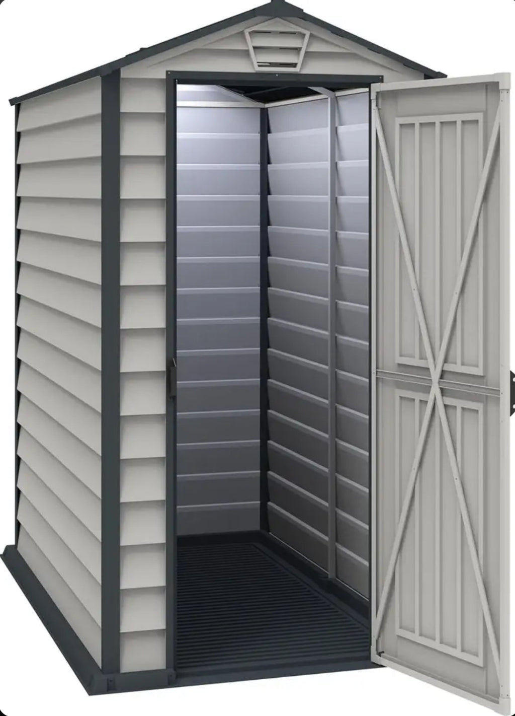 Duramax EverMore 4 x 6ft Plastic Garden Shed