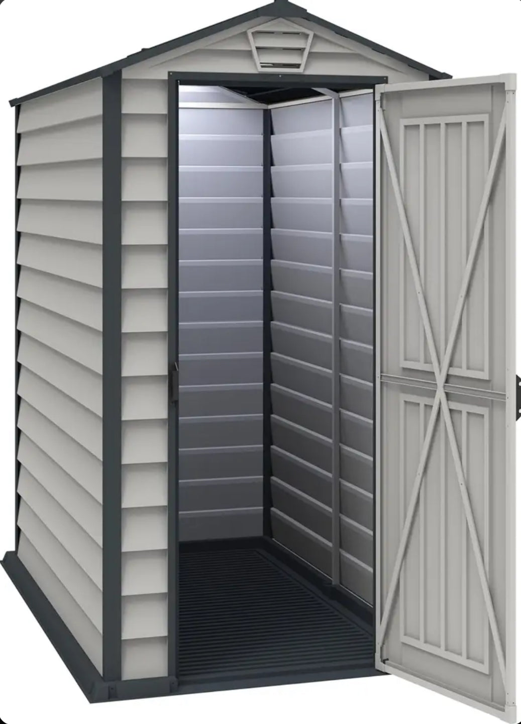 Duramax EverMore 4 x 6ft Plastic Garden Shed