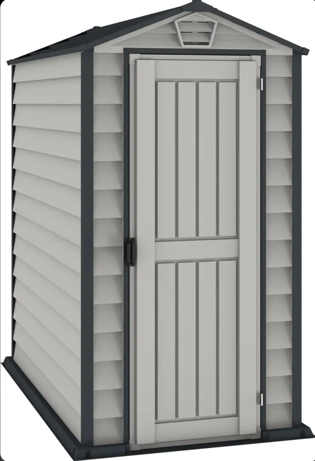 Duramax EverMore 4 x 6ft Plastic Garden Shed