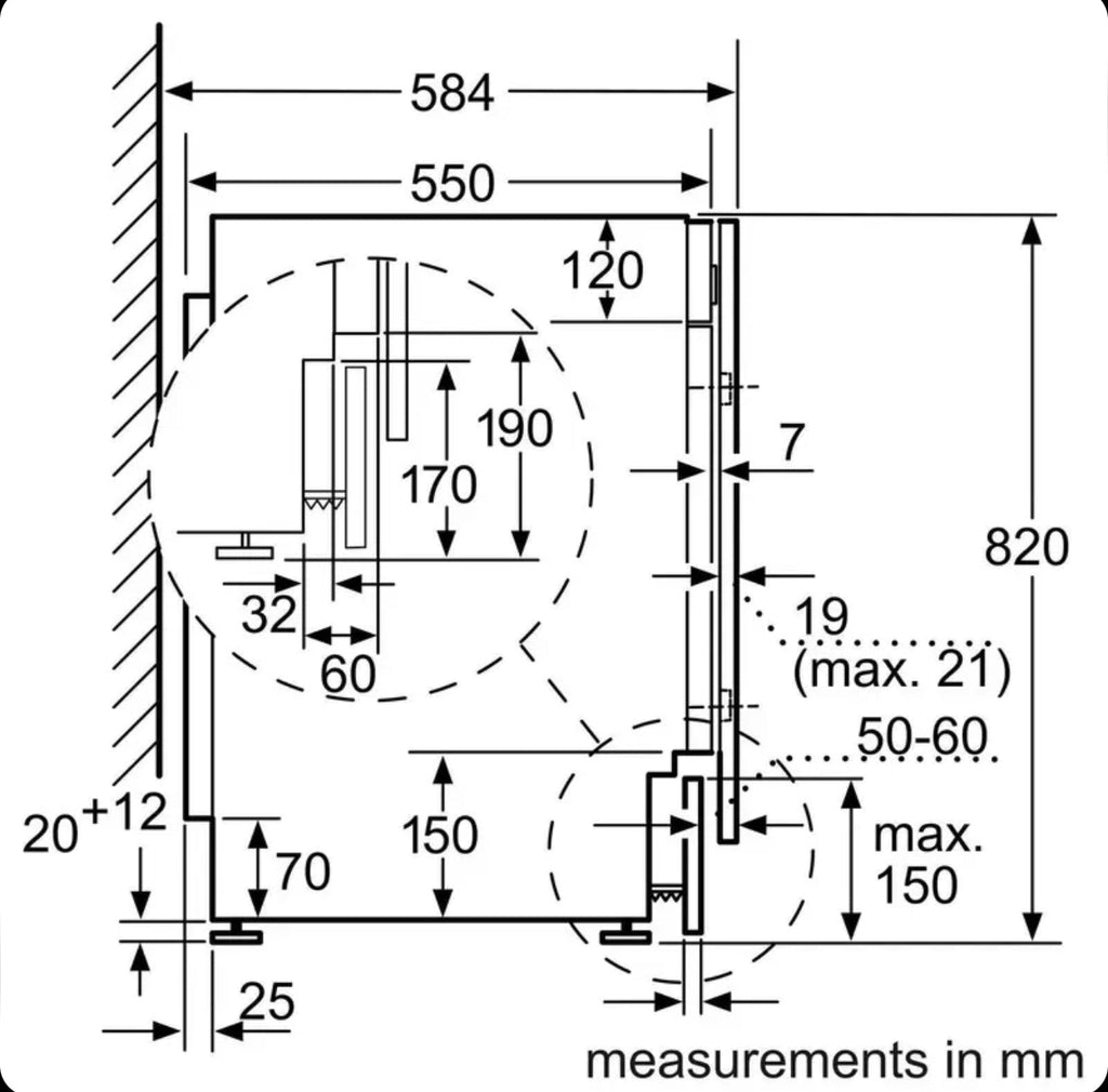Bosch Series 4 Integrated Washer Dryer