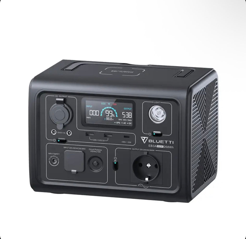 Bluetti EB3A Portable Power Station | 600W 268Wh