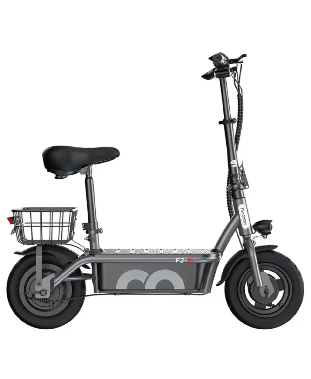 Electric scooter iScooter F2 500W folding seat 10