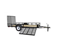 Carry-On Trailer 6-Ft X 12-Ft Treated Lumber Utility Trailer With Ramp Gate
