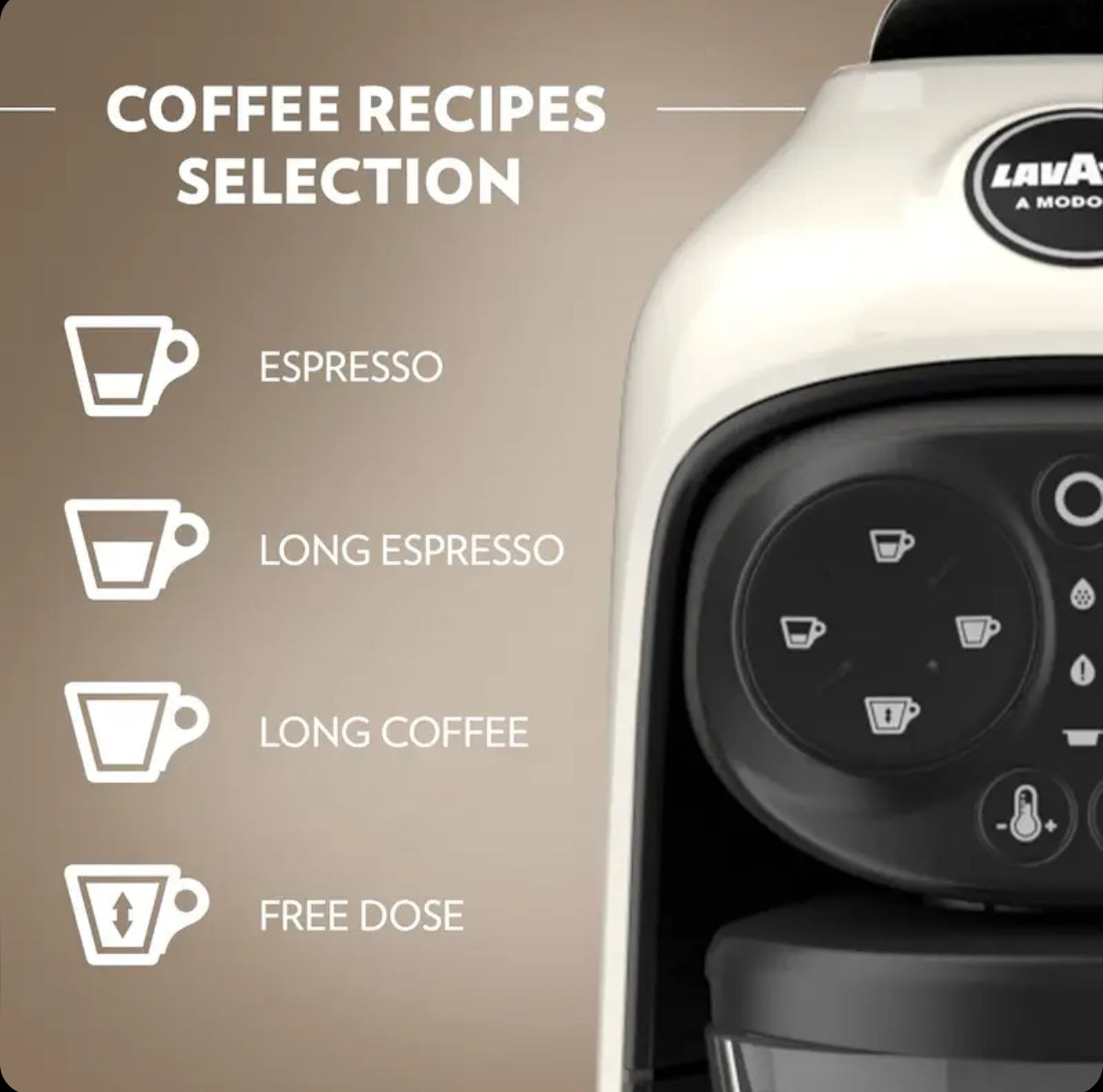 Lavazza Deséa Coffee Machine with Capsules