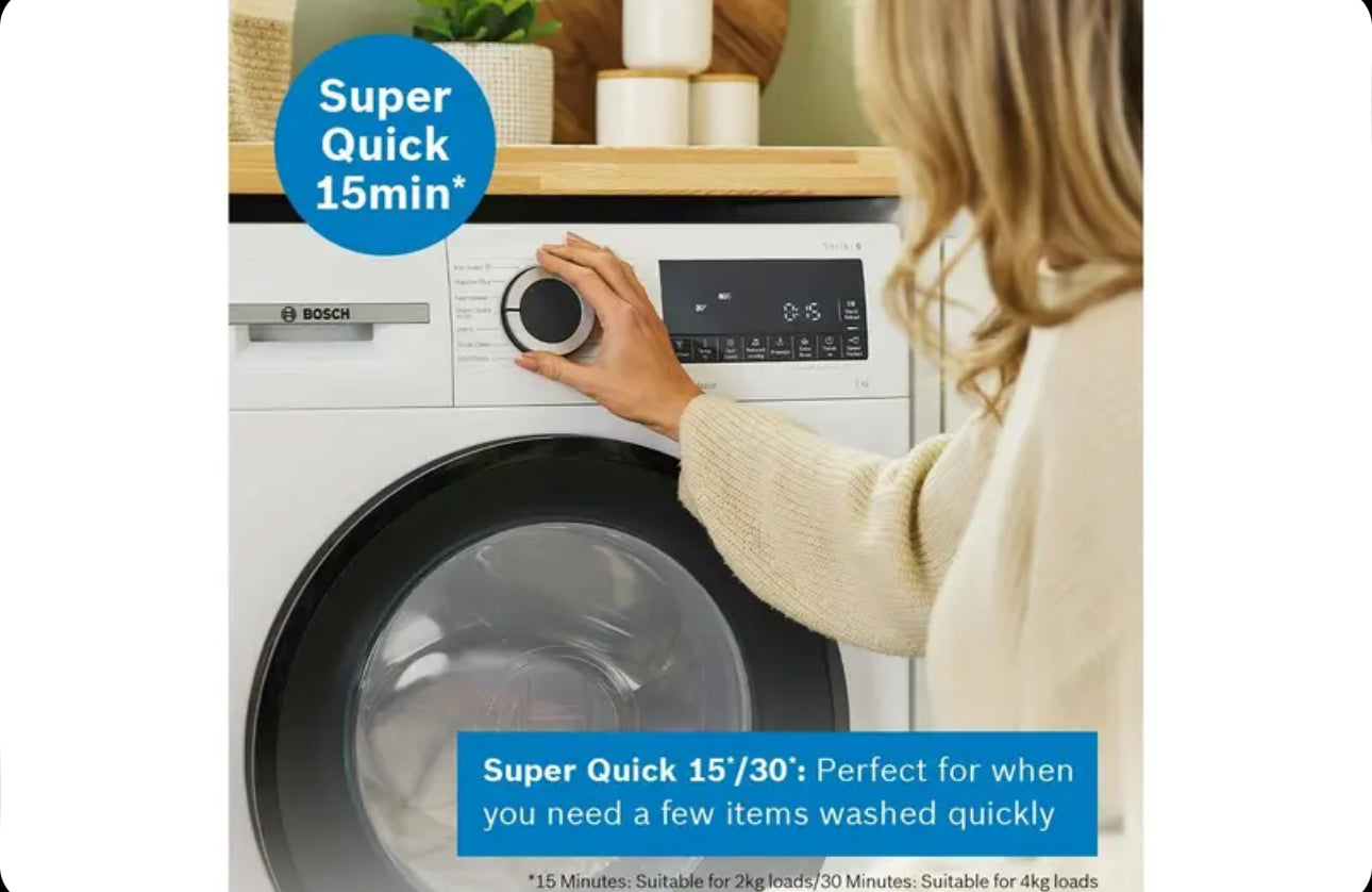 Bosch Series 6 WGG24400GB 9kg 1400 Spin Washing Machine