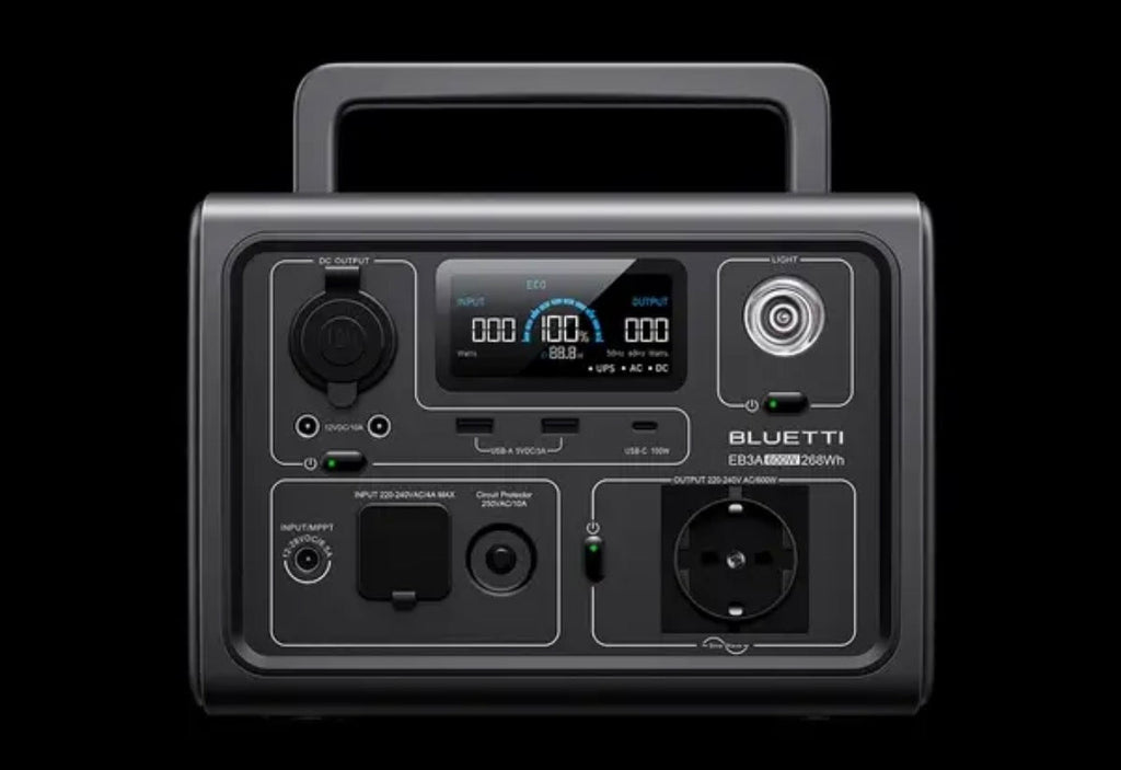Bluetti EB3A Portable Power Station | 600W 268Wh