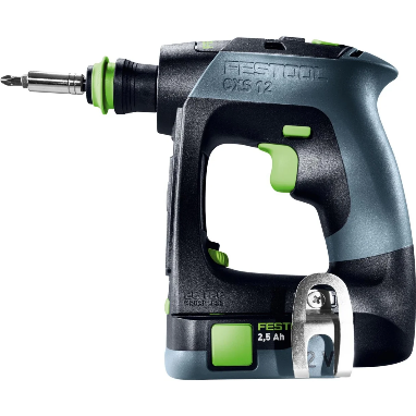 Festool 576869 CXS 12 SET 2.5Ah Cordless Drill Kit