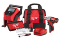 Milwaukee 2463-21RS M12 3/8-Inch Impact Wrench and Tire Inflator 1.5Ah Combo Kit