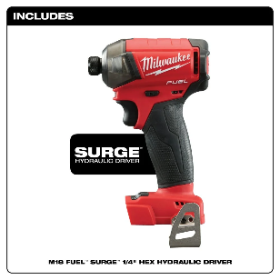 Milwaukee 2760-20 M18 FUEL SURGE 1/4" Hex Hydraulic Driver, Tool Only