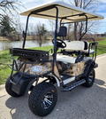 Brand New 48v Electric Golf Cart Lifted & Loaded eMACHINE – TREE CAMO