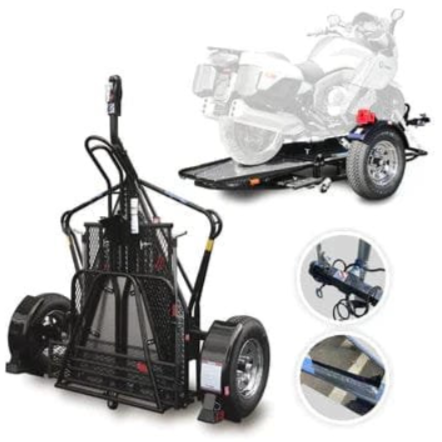 Stand-Up Motorcycle Trailer (Single)