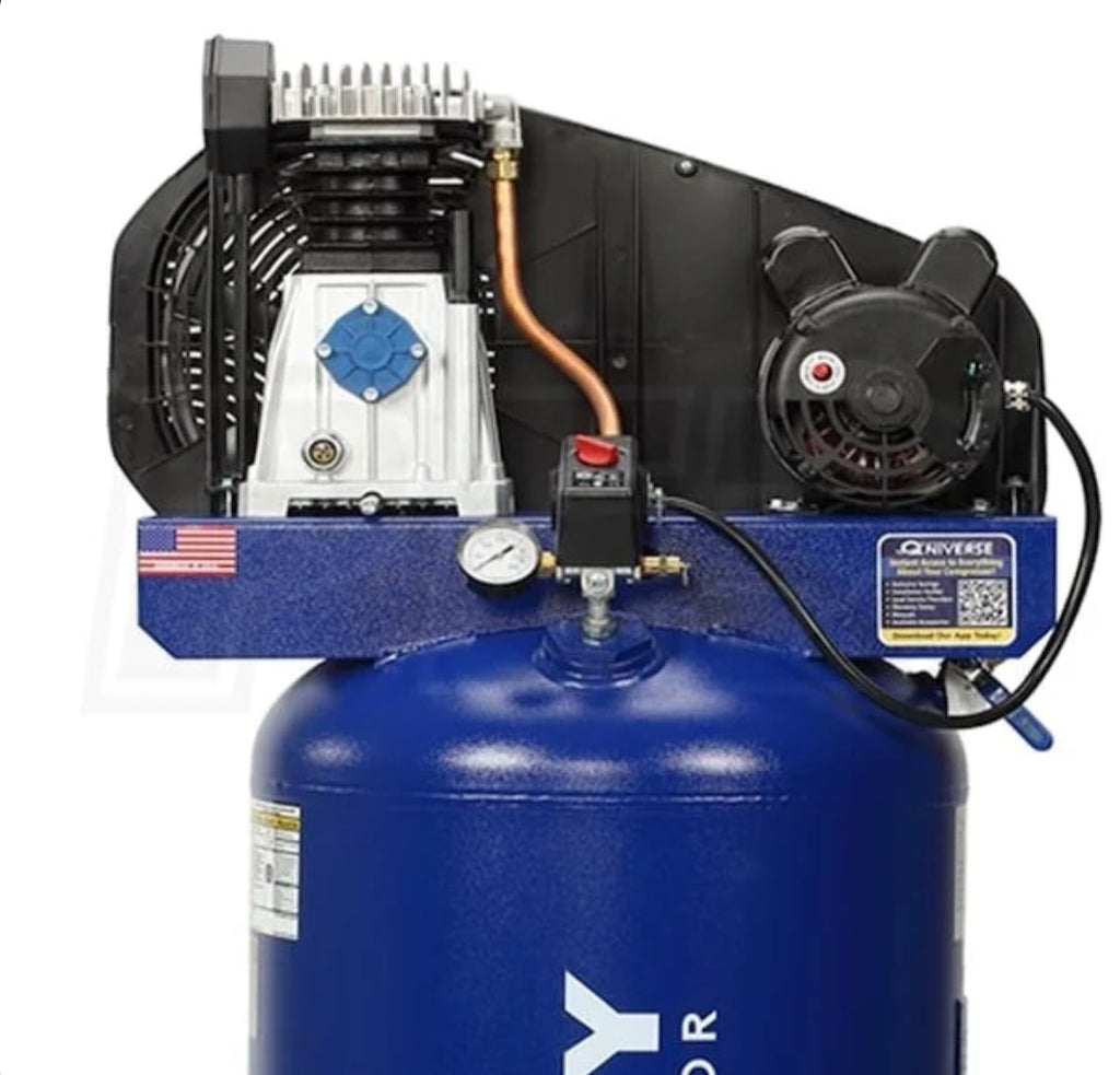 Quincy 3.5HP 60 Gallon Vertical Electric Air Compressor