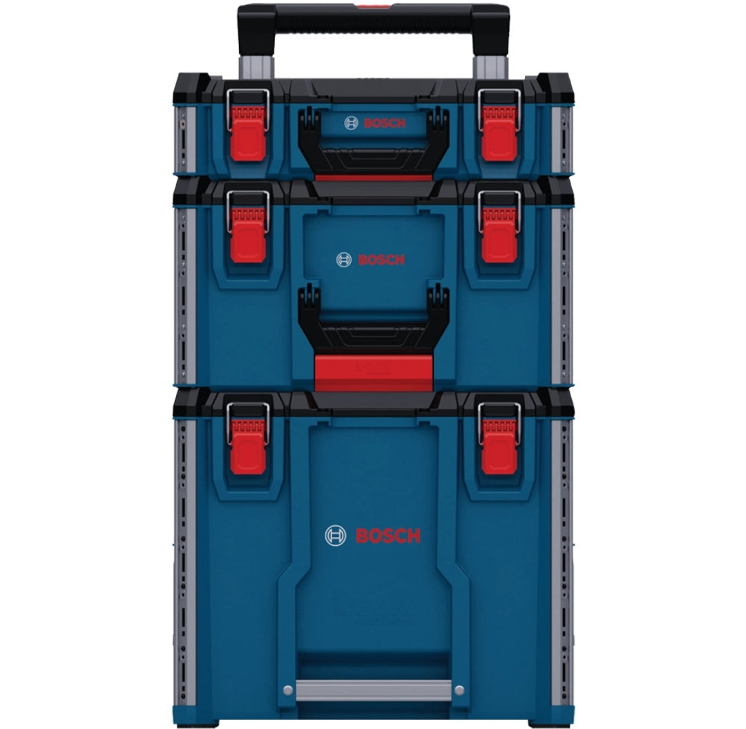 Bosch 3 Piece L-BOXX Contractor Case Set of 3